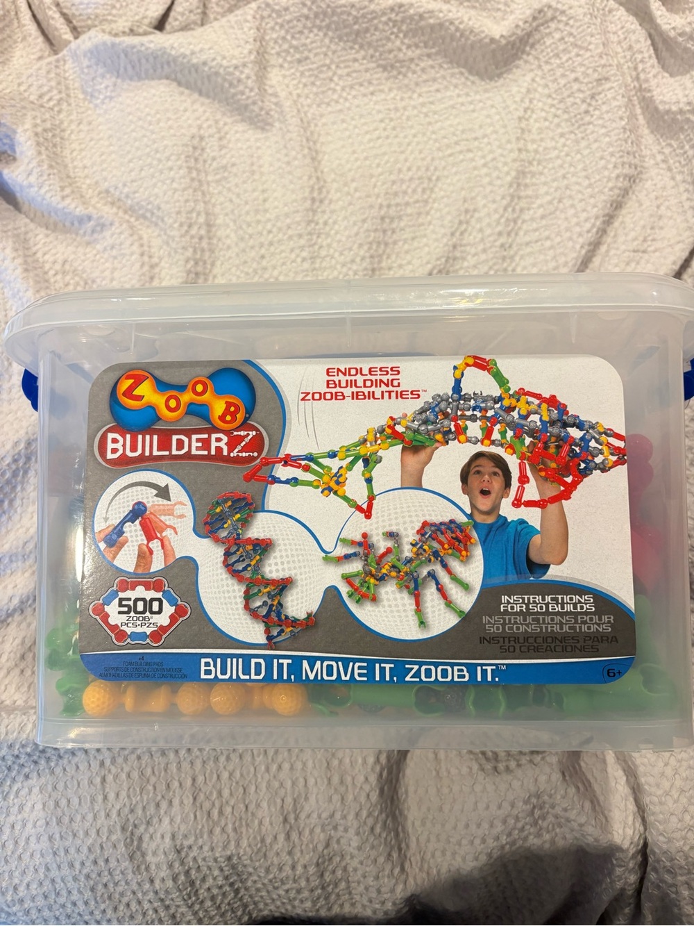 500-Piece Construction Set – Multicolor Creative Building Kit
